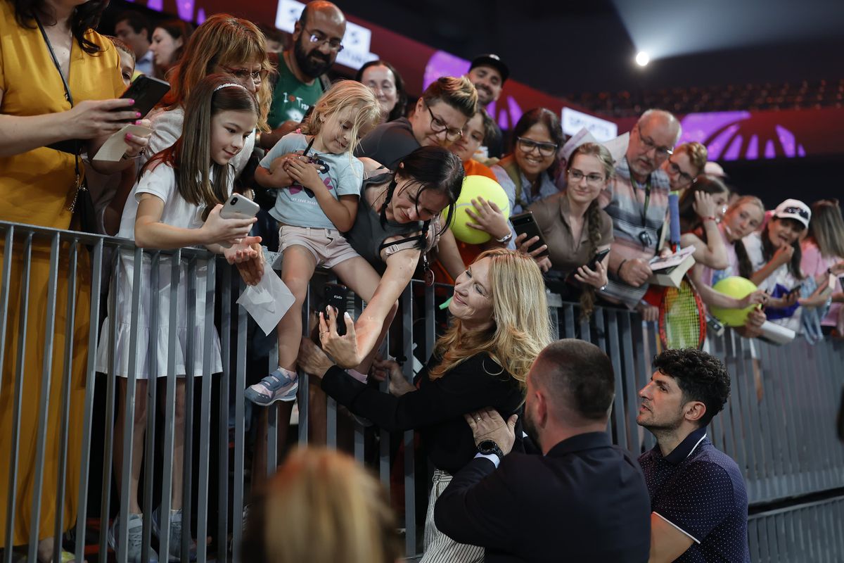 Steffi Graf și Andre Agassi la Sports Festival