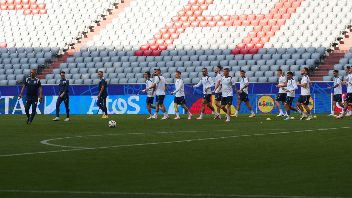 Antrenamentul echipei naționale înaintea meciului cu Ucraina, de la Euro 2024