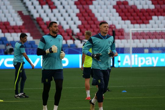 Antrenament Ucraina înaintea meciului cu România (Euro 2024). FOTO: Andrei Crăițoiu (GSP)