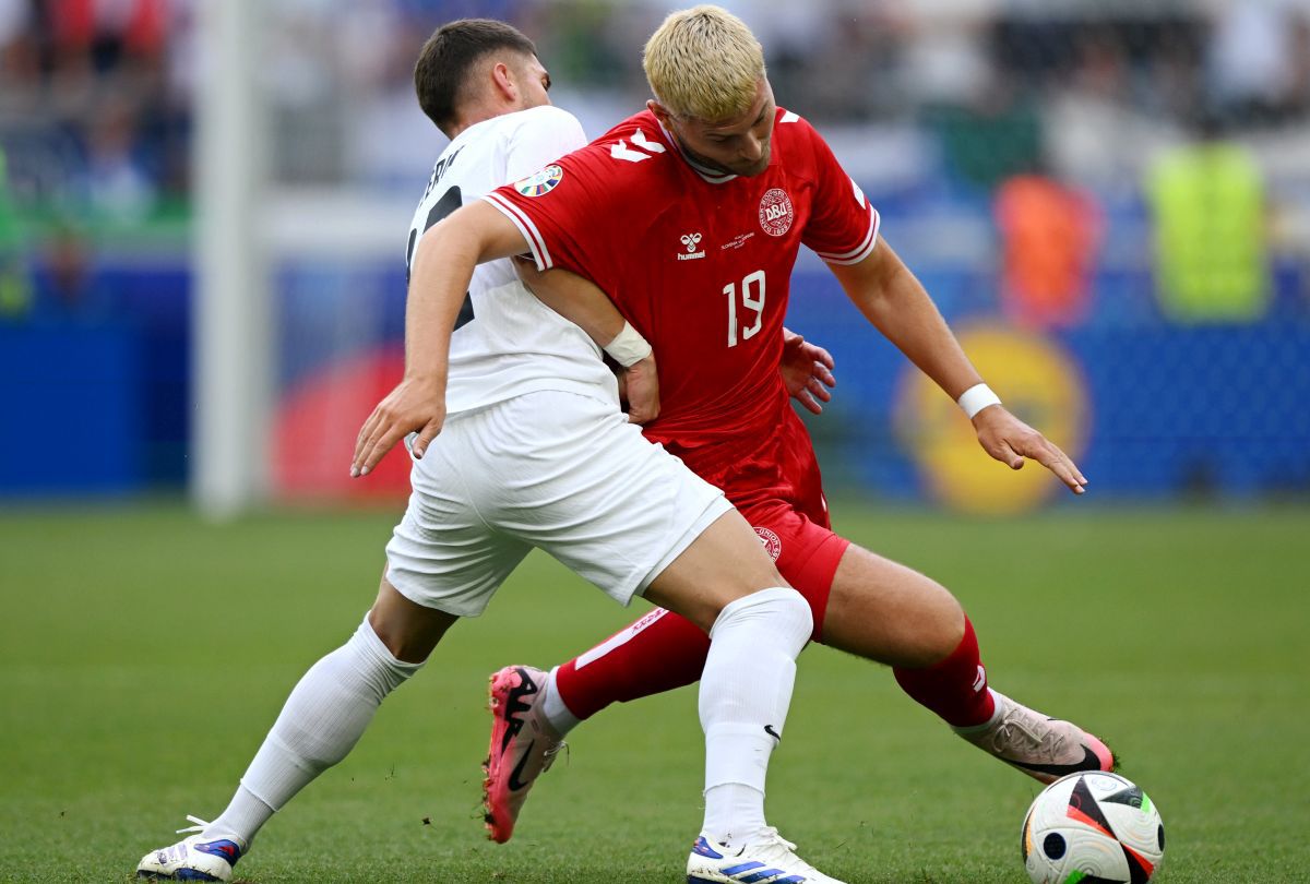 Slovenia - Danemarca, în Grupa C de la EURO 2024: cele mai spectaculoase imagini