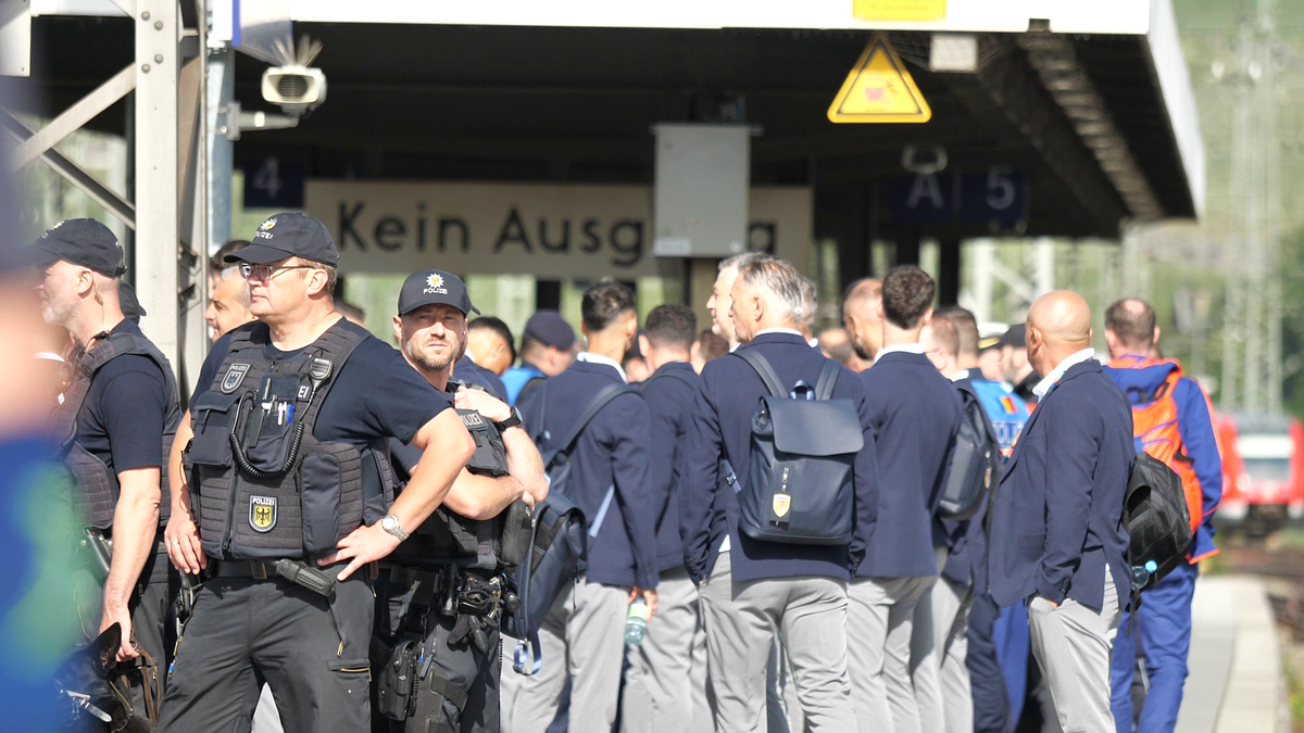 Cu trenul alături de națională, până la Munchen » Niciun minut de întârziere și condiții de top! Cine i-a driblat pe polițiști