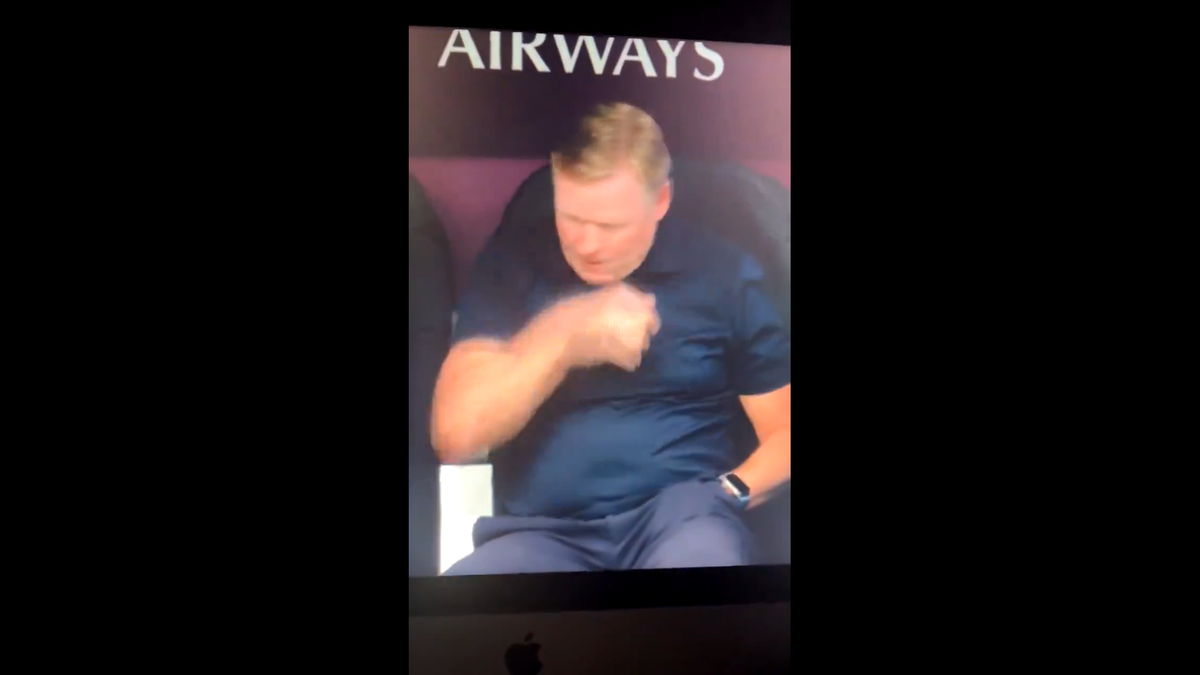 Ronald Koeman, gest dezgustător în timpul meciului Polonia - Olanda