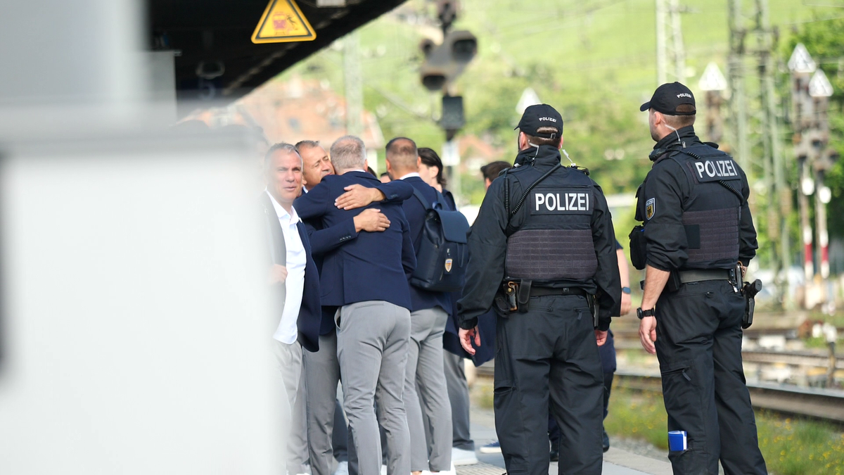 Cu trenul alături de națională, până la Munchen » Niciun minut de întârziere și condiții de top! Cine i-a driblat pe polițiști