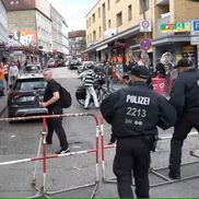 Incident major la Hamburg! A încercat să atace fanii cu un topor și a fost împușcat de Poliție. Foto: NDR