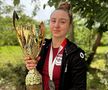 Anastasia Melnychuk a fost vicecampioană cu Rapid în ultimul sezon / Sursă foto: instagram.com/melya_melya333/
