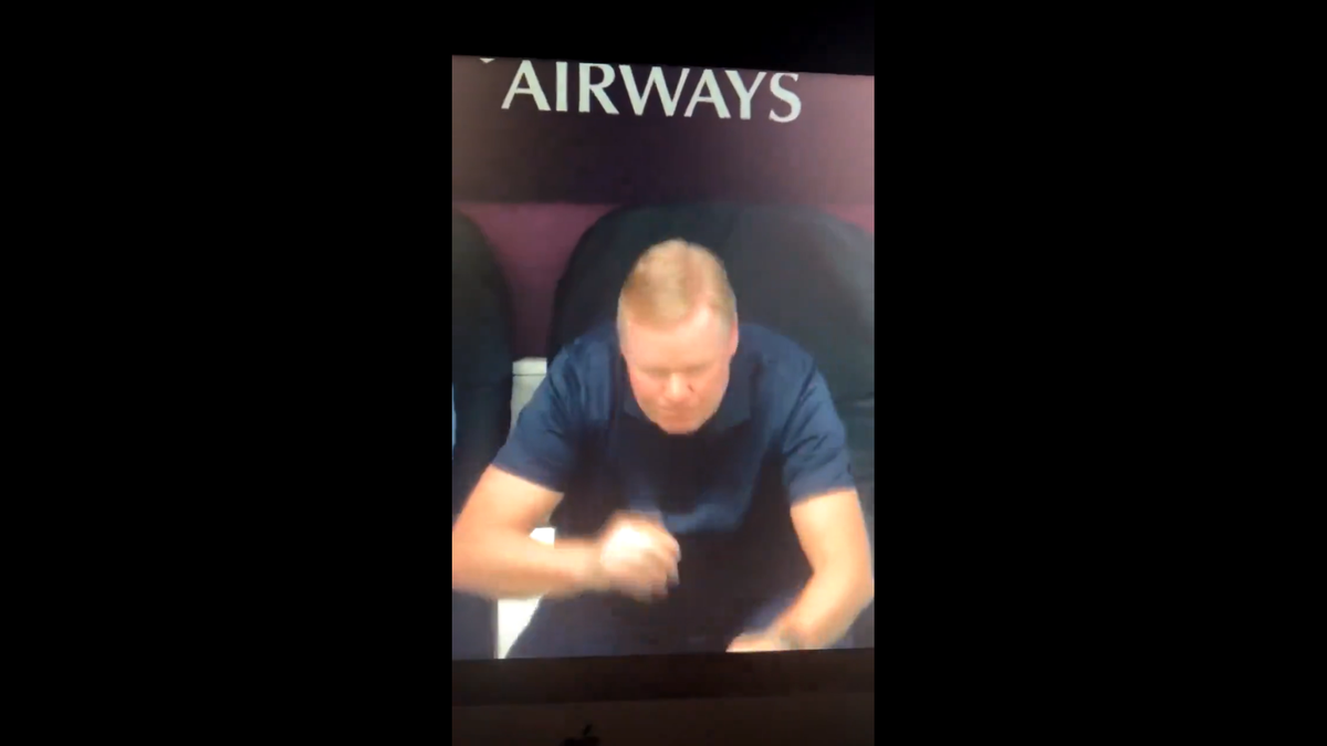 Ronald Koeman, gest dezgustător în timpul meciului Polonia - Olanda