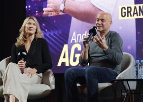 Îndemnul emoționant al lui Andre Agassi pentru părinți pe scena Sports Festival din Cluj + Cum a început povestea de dragoste cu Steffi Graf: „De la insistența mea”