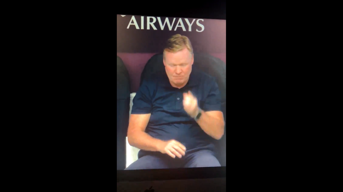 Ronald Koeman, gest dezgustător în timpul meciului Polonia - Olanda