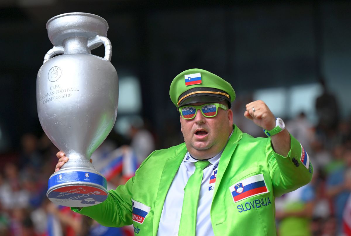 Slovenia - Danemarca, în Grupa C de la EURO 2024: cele mai spectaculoase imagini