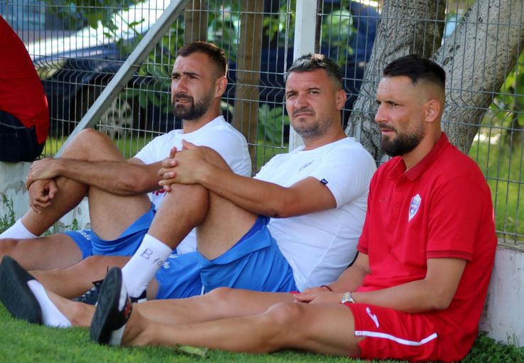 Buzoienii au fost învinși la limită de Hermannstadt, 0-1, în amicalul care a marcat debutul lui Costică Budescu / Sursă foto: Facebook@ Gloria Buzău