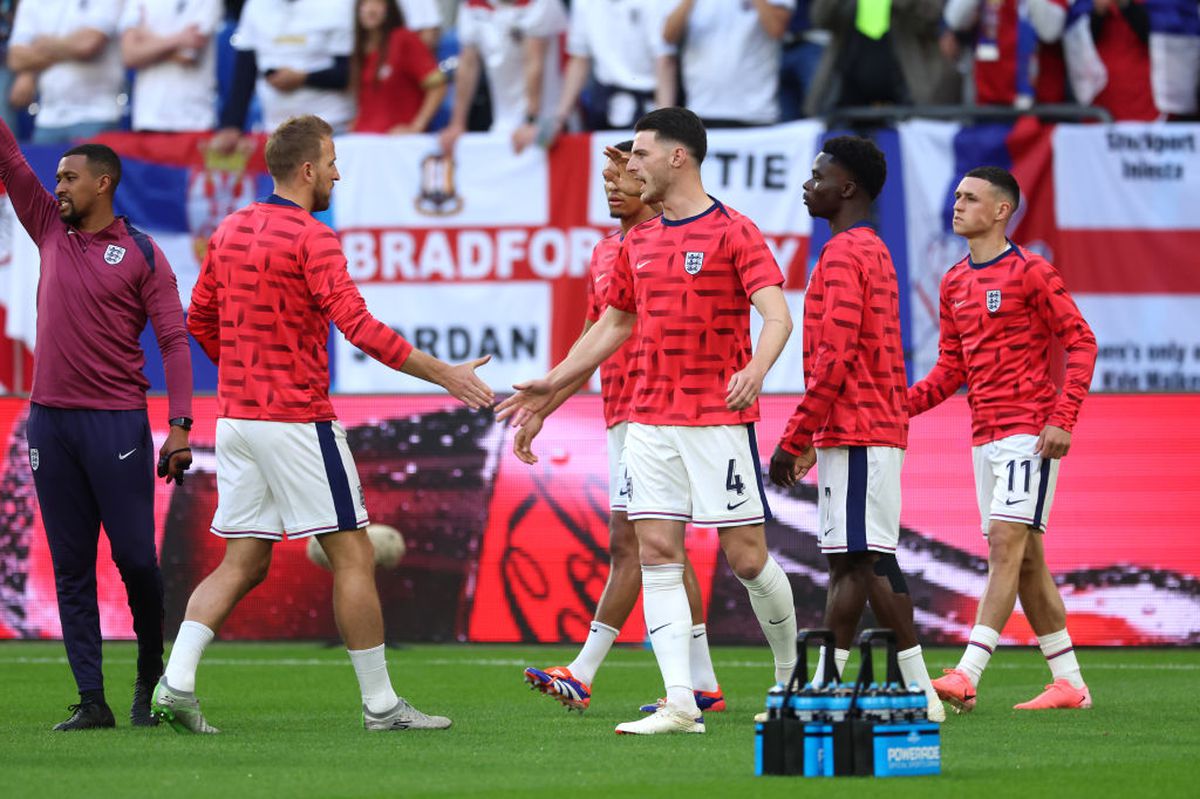 Serbia - Anglia, imagini înainte de meci