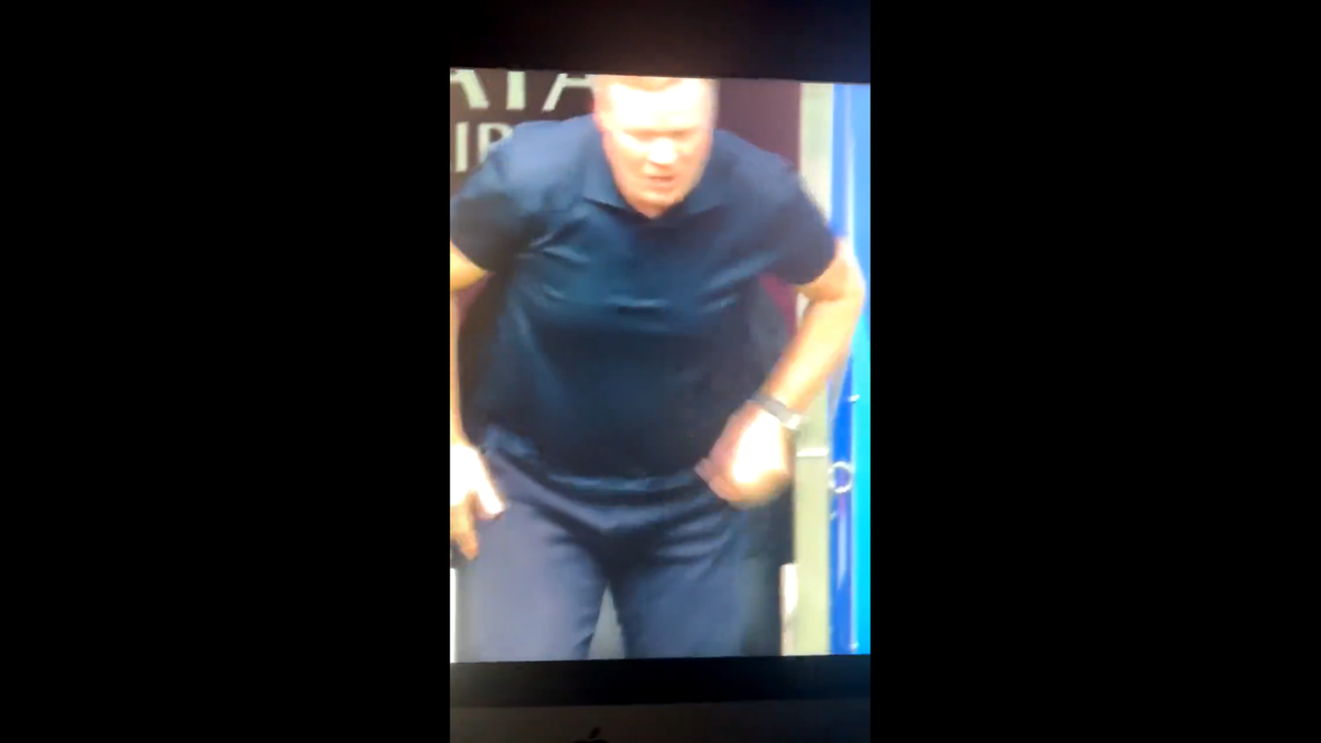 Ronald Koeman, gest dezgustător în timpul meciului Polonia - Olanda