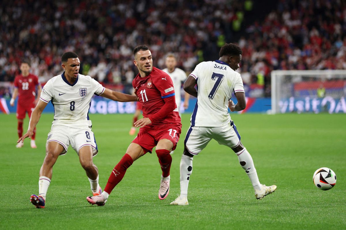 Anglia, victorie la debutul la EURO 2024 » Bellingham a răpus-o pe Serbia