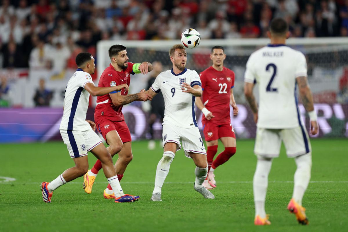 Anglia, victorie la debutul la EURO 2024 » Bellingham a răpus-o pe Serbia