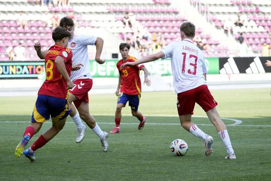 Danemarca U19 - Muntenegru U19, meci în grupa României la Campionatul European / foto: Imago