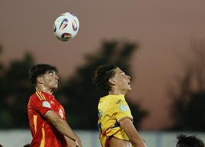 România U19 - Spania U19 1-3 » Noi cu ocaziile, ei cu golurile! „Tricolorii” U19 s-au înfundat în pragmatismul iberic