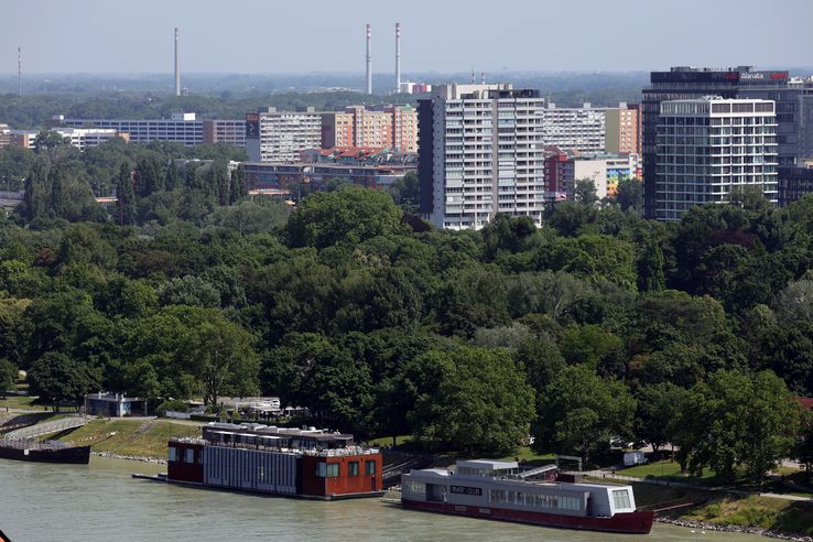 Imagini din Petržalka FOTO: Ionuţ Iordache (GSP)
