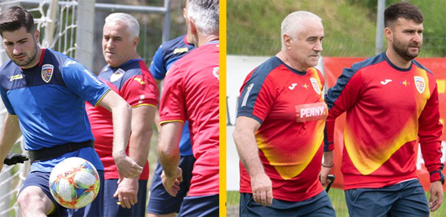 Vladimir Foia, masorul echipei naționale U21, pe teren alături de băieți Domnul Puiu! Omul nevăzut din spatele echipei naționale: halterofilul din sala cu „elefanți”, care e ca un tată pentru Louis sau Tavi