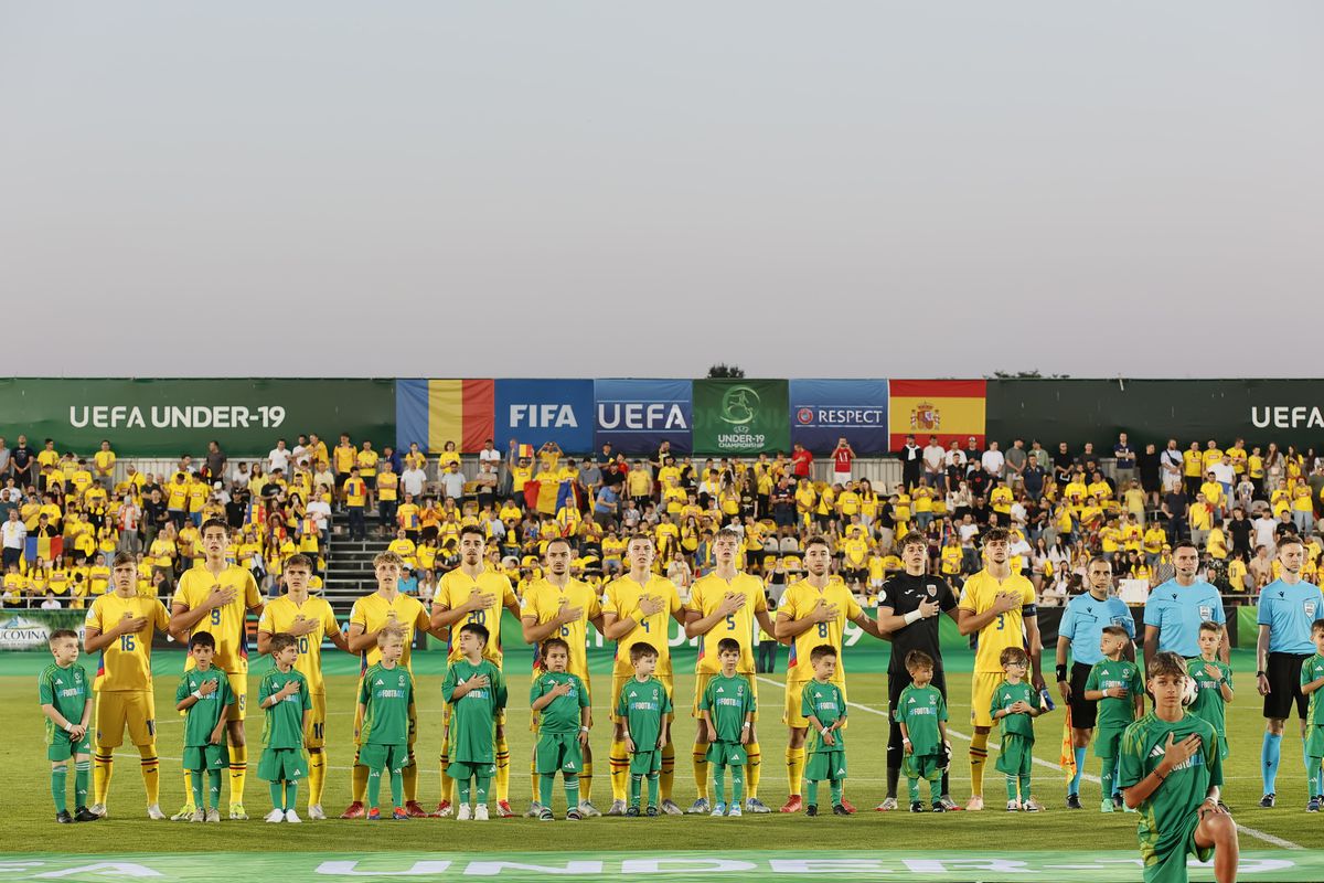 România U19 - Spania U19 1-3 » Noi cu ocaziile, ei cu golurile! „Tricolorii” U19 s-au înfundat în pragmatismul iberic