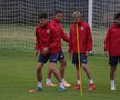 Antrenamentul ofical al echipei naţionale de tineret înaintea meciului cu Slovacia FOTO: Ionuţ Iordache (GSP)