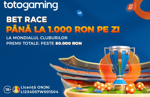 A început turneul dedicat Mondialului Cluburilor! Vezi cum câștigi 1.000 ron pe zi