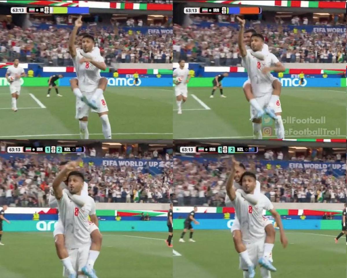 Imagini scandaloase la Mondial! A marcat pentru Iran și a făcut un gest care face înconjurul lumii