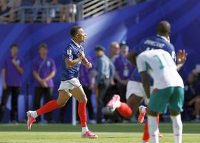 Franța a făcut o repriză de campioană mondială » Mbappe, prestație stelară și golul turneului!