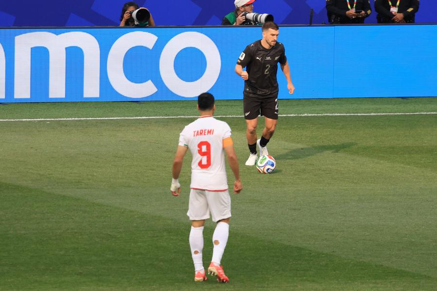 Tim Payne, în Iran - Noua Zeelandă / Foto: Ionuț Iordache (GSP) Fotbalistul devenit viral pe Instagram se transferă după debutul la Mondial: „Here we go!” » Cu cine va semna