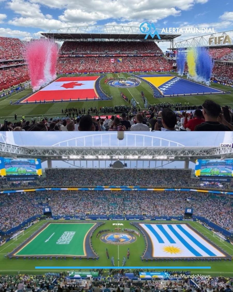 De ce drapelele Arabiei Saudite și Uruguayului nu au atins gazonul la Campionatul Mondial Detaliul ieșit din comun » De ce drapelele Arabiei Saudite și Uruguayului nu aveau voie să atingă iarba