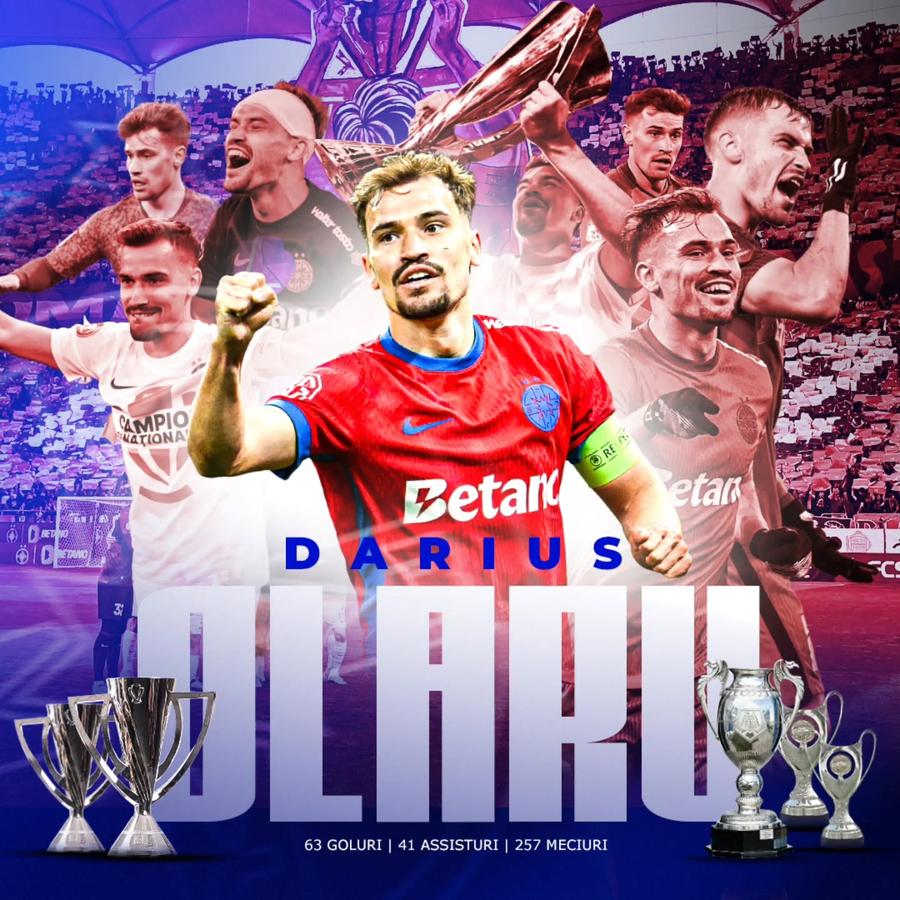 FCSB a anunțat transferul lui Darius Olaru la Royale Union Saint-Gilloise „Pe cine avem aici?” » Darius Olaru, prezentat la noua echipă: „Aștept de mult această zi...”