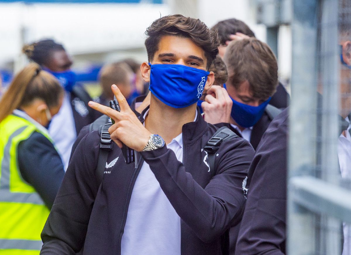 FOTO Ianis Hagi în Rangers - Lyon 16.07.2020