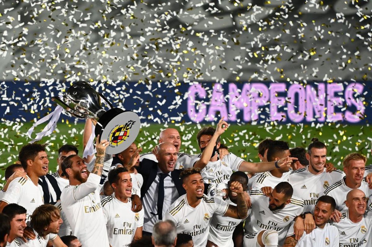 VIDEO+FOTO Real Madrid este noua campioană a Spaniei! Al 34-lea titlu, obținut cu o etapă înainte de final