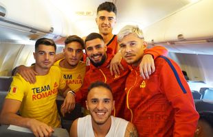 Primul grup al olimpicilor români a ajuns la Tokyo » Imagini inedite din avion: cum și-au petrecut fotbaliștii timpul