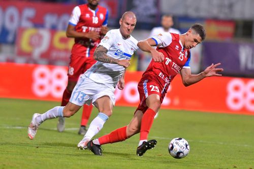 Zdenek Ondrasek (centru), în FC Botoșani - FCSB 0-0 // foto: Facebook @ FCSB