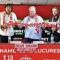 Dario Bonetti (59 de ani) a susținut prima conferință de presă de la revenirea la Dinamo, alături de administratorul special Iuliu Mureșan și de purtătorul de cuvânt DDB, Daniel Șendre