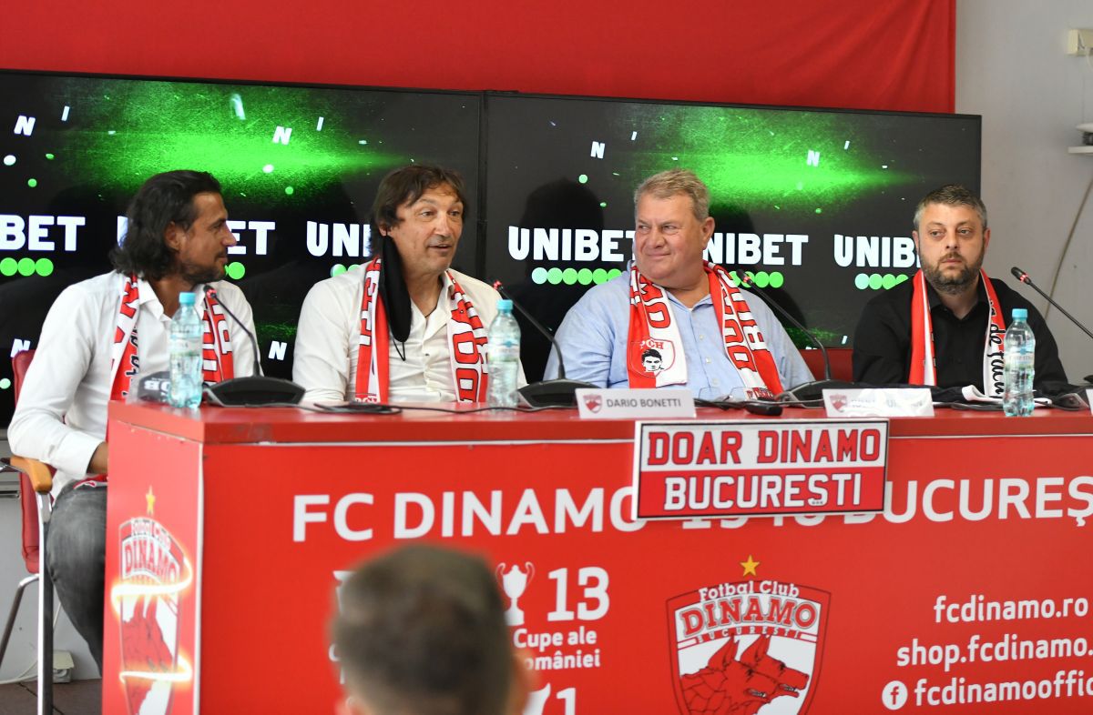 Prima conferință a lui Bonetti + prezentarea noilor echipamente ale lui Dinamo