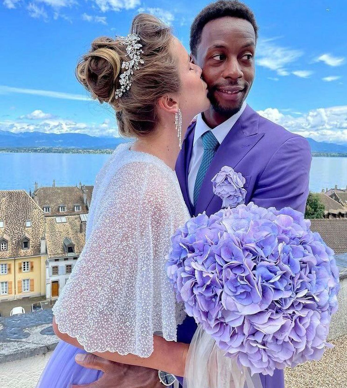 Elina Svitolina și Gael Monfils
