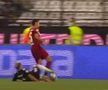 Camora a cerut penalty în CFR - FCU Craiova / FOTO: Captură TV @Digi Sport 1