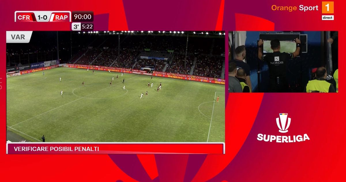 Mihai Stoica s-a enervat după CFR - Rapid: „Nu suport să mă facă cineva orb! Trebuia repetat penalty-ul”