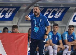 Interimarul lui FCU Craiova: „Am făcut greșeli inadmisibile pentru nivelul Ligii 1!”