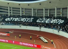 „Oltenește, golănește” » Galeria FCU Craiova, scenografie specială la meciul cu FCSB