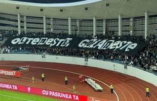 „Oltenește, golănește” » Galeria FCU Craiova, scenografie specială la meciul cu FCSB