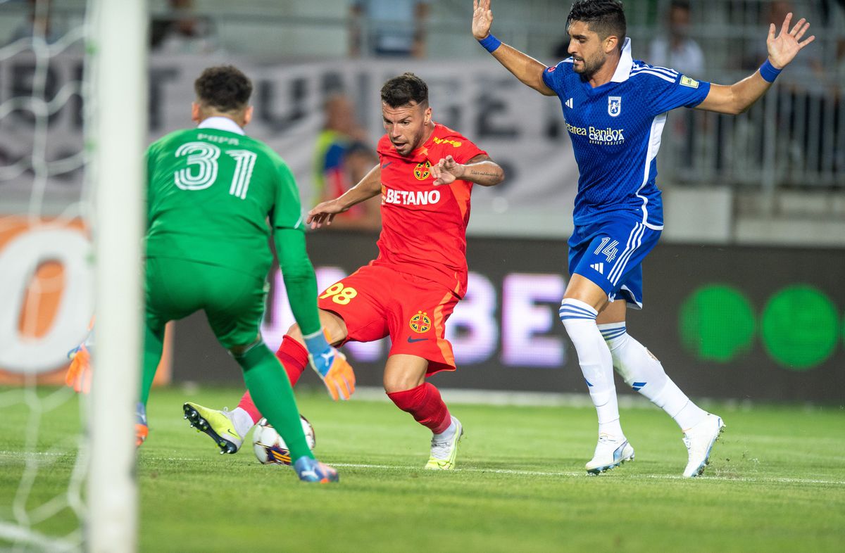 FCSB are un nou atacant » Gigi s-a distrat cu FCU Craiova și i-a ieșit: improvizația a marcat