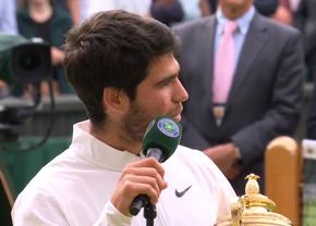 Carlos Alcaraz, pus pe glume după triumful de la Wimbledon » Mesaj către Regele Spaniei: „E a doua oară...”