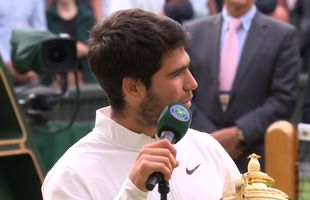 Carlos Alcaraz, pus pe glume după triumful de la Wimbledon » Mesaj către Regele Spaniei: „E a doua oară...”