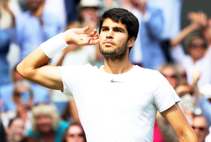 Carlos Alcaraz (20 de ani) l-a învins pe sârbul Novak Djokovic (36 de ani, 2 ATP) în finala Wimbledon 2023