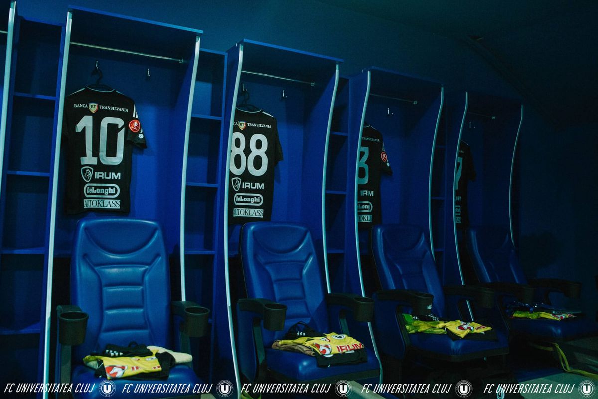 U Cluj, primul meci după schimbarea la nivelul sponsorului + moment special pregătit de Petrolul
