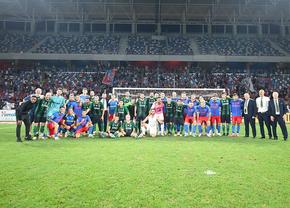 Ce s-a întâmplat la finalul partidei dintre FCSB și Virtus » Moment rar surprins de reporterii GSP pe Stadionul Steaua