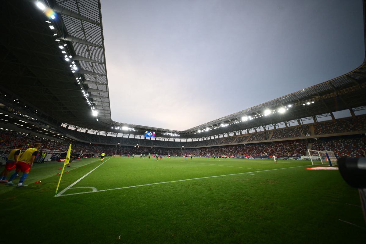 Asistență slabă pe Stadionul Ghencea