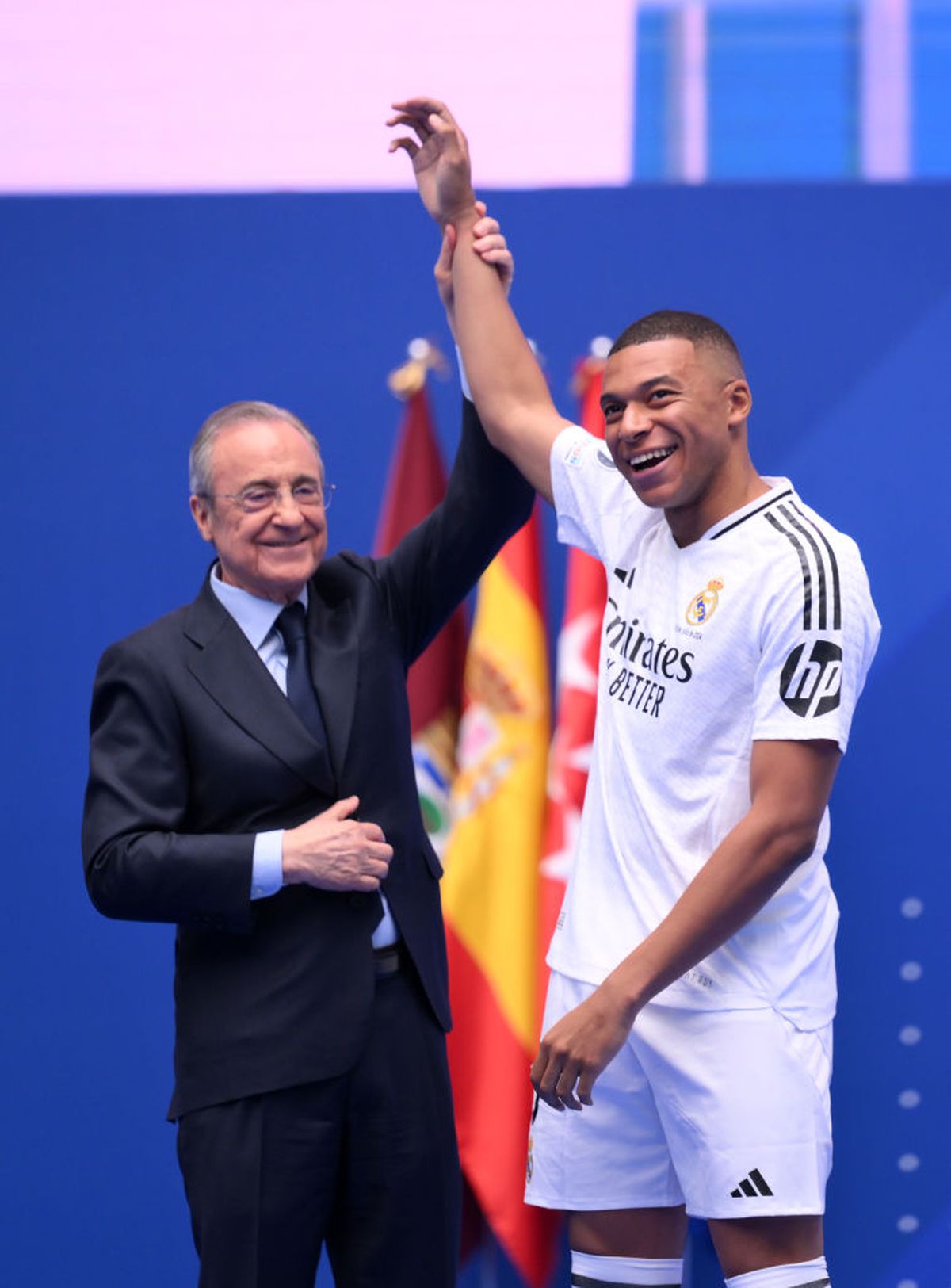 Prezentarea lui Mbappe la Real Madrid